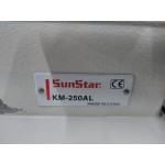 MÁQUINA RETA INDUSTRIAL SIMPLES SUNSTAR USADA KM-250AL