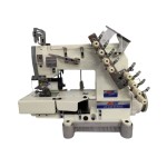 MÁQUINA ELASTIQUEIRA 4 AGULHAS BASE CILINDRICA JS008-04085-DD JAKESEW