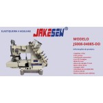 MÁQUINA ELASTIQUEIRA 4 AGULHAS BASE CILINDRICA JS008-04085-DD JAKESEW