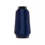 LINHA DE COSTURA OVERLOCK FFILOTEX AZUL MARINHO 250G KIT COM 5 CONES